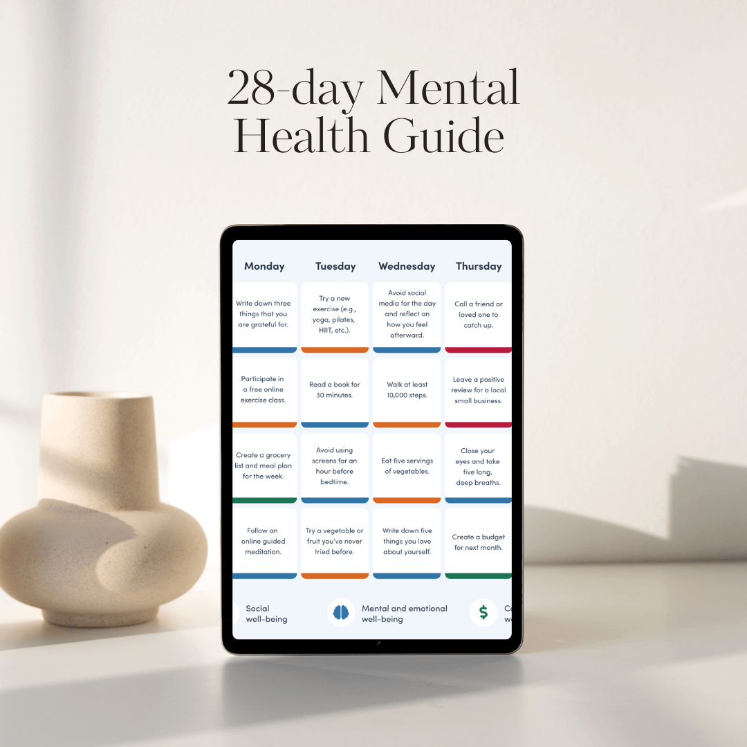 28 Day Mental health Guide