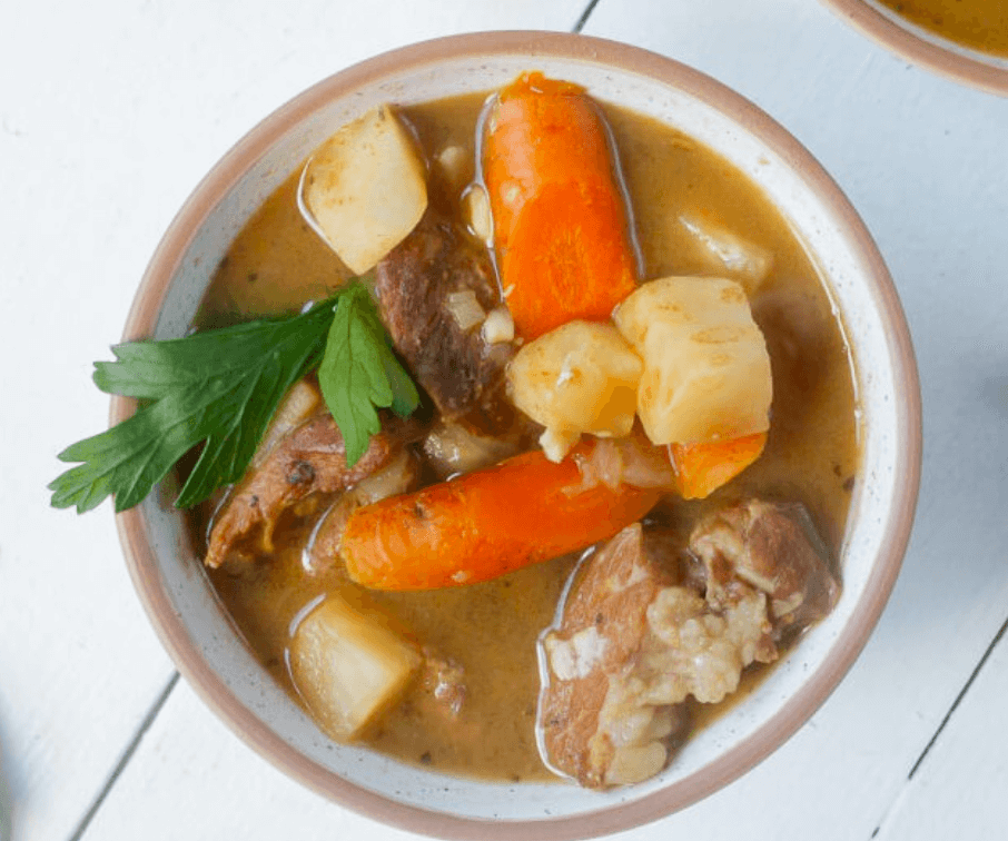 Lamb, Carrot & Celery Root Stew